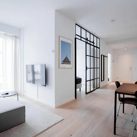 Cool 1-bed W New Yorker Vibes And Private Terrace Apartamento Copenhaga